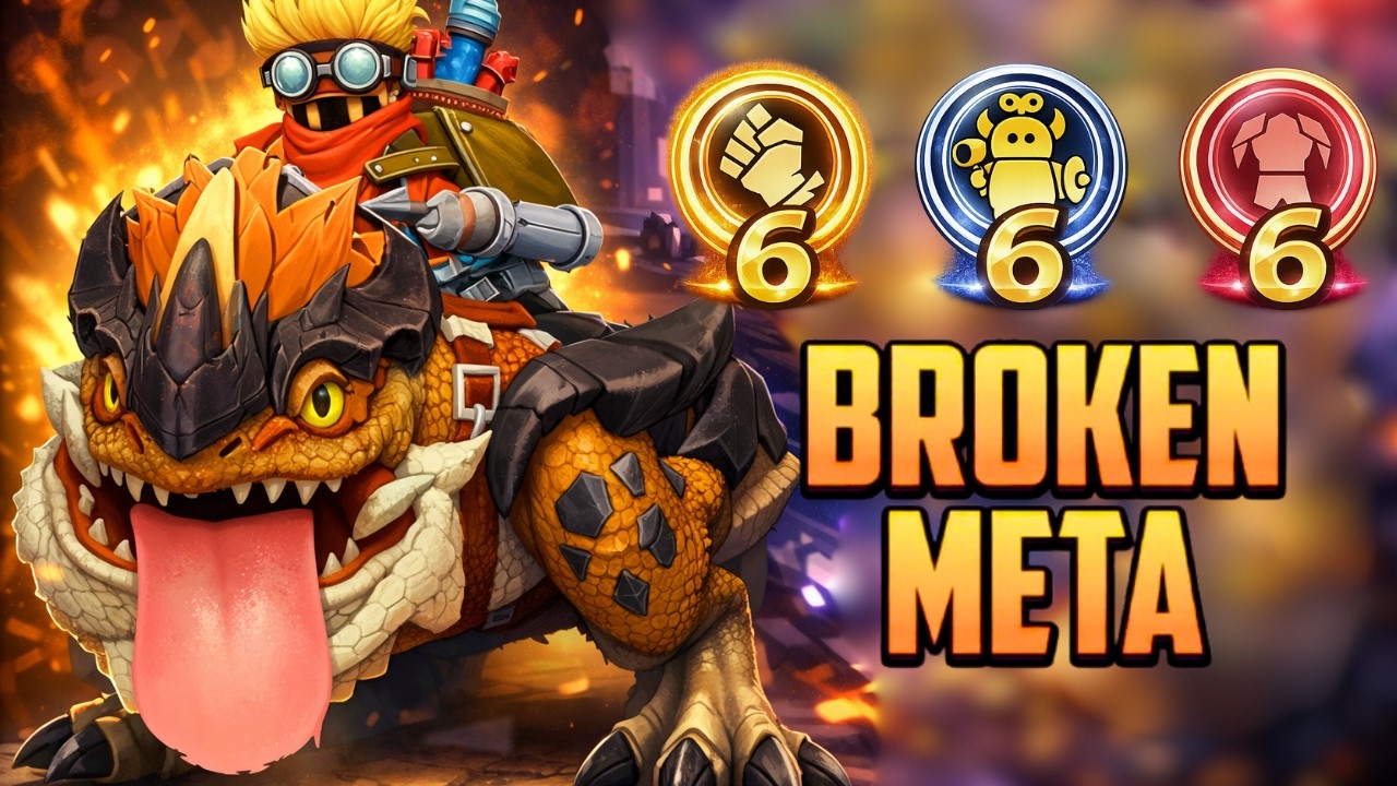 BROKEN META TOP GLOBAL SYNERGY ! BEST SYNERGY MAGIC CHESS GO GO #mcgg
