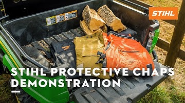 STIHL Protective Chaps Demonstration | STIHL Safety