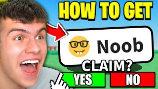 HOW TO GET THE NOOB AURA In Roblox AURA CRAFT!