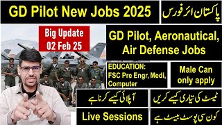Join Paf As Gd Pilot - Paf Latest Cadet Jobs At Fsc Level - Online Apply 2025 Start - Paf New Jobs