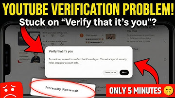 Yt Studio Verify that it