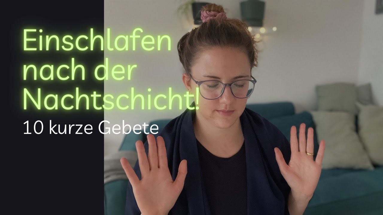 Du kannst nicht Einschlafen? Bete DAS mit!