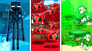 Using only ONE COLOR in MINECRAFT! - Build Battle Challenge