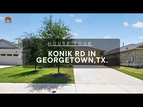 128 Konik Rd, Georgetown, TX home video tour