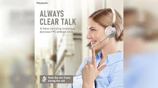 Review: Bluetooth Headset, Wireless Headphones with Microphone Noise Canceling & USB Dongle, V... screenshot 5