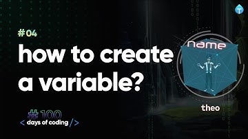 How to create a variable? Tekie Byte #04