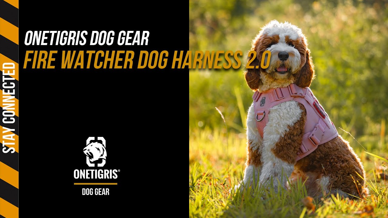 FIRE WATCHER Dog Harness 2.0 | ONETIGRIS DOG GEAR
