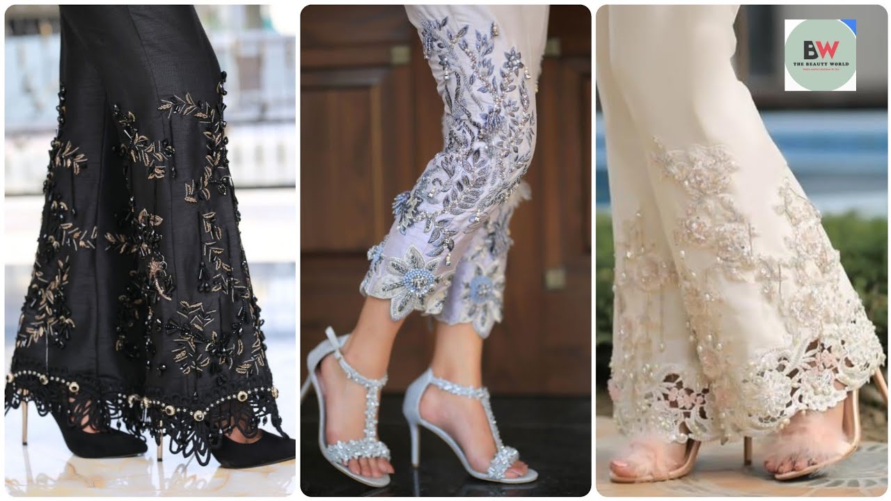 Mid Night Trousers Designs/ Casual & Formal 50+ Trouser & Plazzo Designs 2019/2020