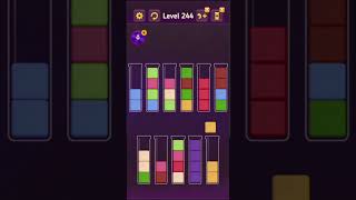 Block King - Sort Puzzle - Level 241 to 250 - All without adding columns screenshot 5