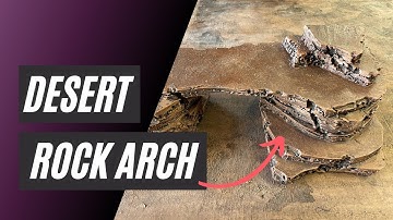 Wargaming Terrain Build - Desert Rock Arch