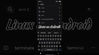 Installing Linux Shell on Android #Android #linux #coding #computer #shorts #tech