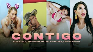 Diana Ela, Abraham Mateo, Katalina, Leslie Shaw - Contigo (Video Oficial)