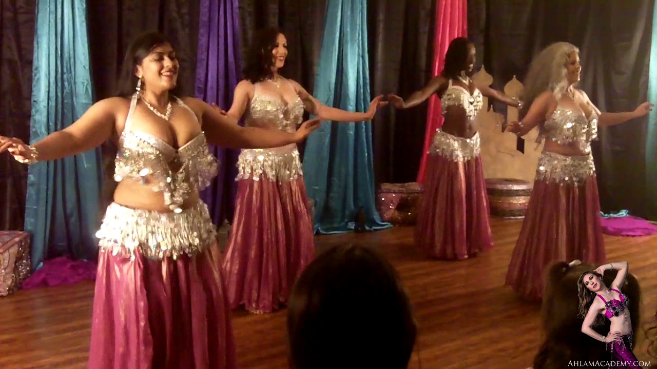 Ahlam Dance Company | Advanced Veil & Drum Solo | Belly Dance Cy-Fair / Houston TX