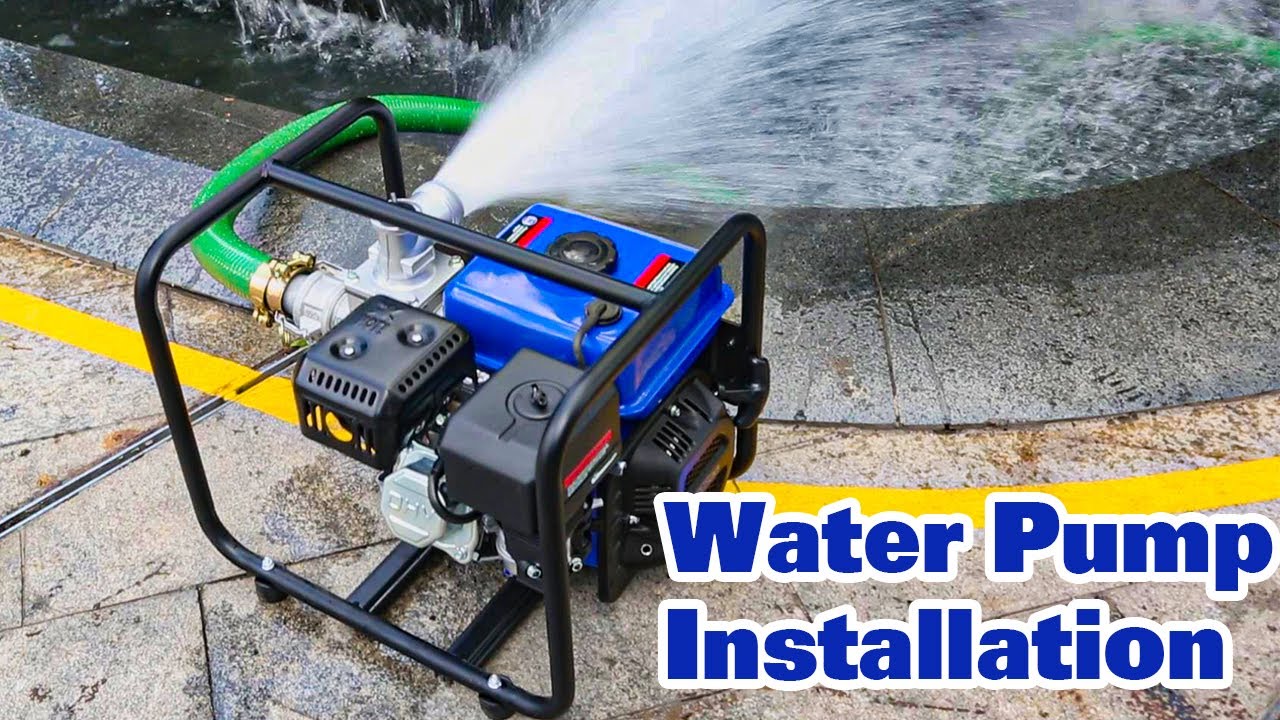 How to Install BILT HARD Gas Water Pump?  2 Inch