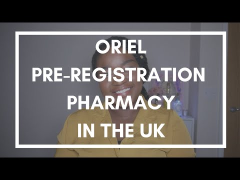 Oriel| Pre-registration Pharmacy in the UK