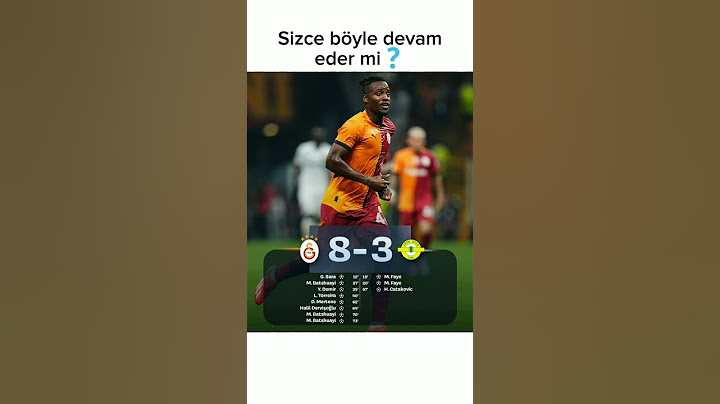 🦁 Galatasaray'dan hazırlık maçında 8 gollü gövde gösterisi.