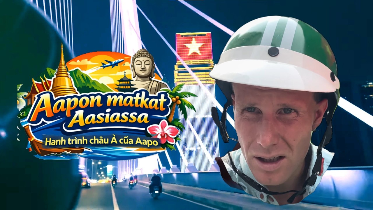 Aapon matkat Aasiassa 7.3.2026 (Mikään ei toimi, ei äppel pei, ei taksit, ei junat)