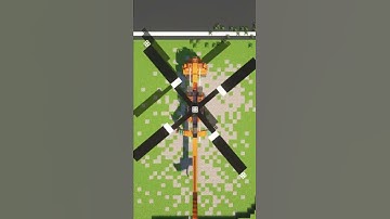 Lorry Container and Sikorsky Skycrane #short #minecrafttimelapse #timelapse  #stopanimation