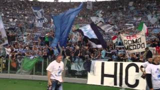 Finale Coppa Italia: Vola Lazio Vola - Curva Nord