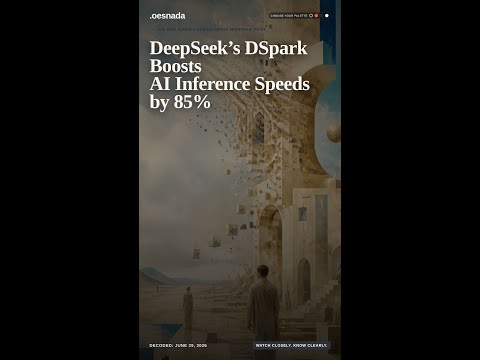 DeepSeek’s DSpark Boosts AI Inference Speeds by 85% #shorts
