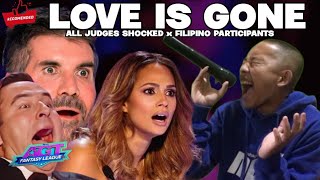 Golden Buzzer : Simon Cowell cried when he heard the song Love Is Gone with an Extraordinary voice