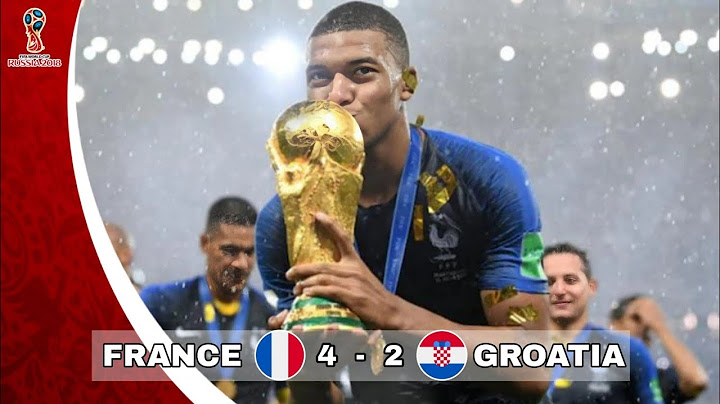 France - Croatia 4-2 2018 World Cup Final commentator arabic High Quality 1080p