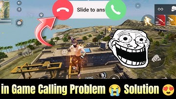Free Fire Khelte Time Call Problem | Incoming Call Full Screen Problem | Free Fire Ke Time Call Stop