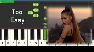 Ariana Grande Break Up With Your Girlfriend I'm Bored Slow Very Easy Piano Tutorial   Right Hand screenshot 1