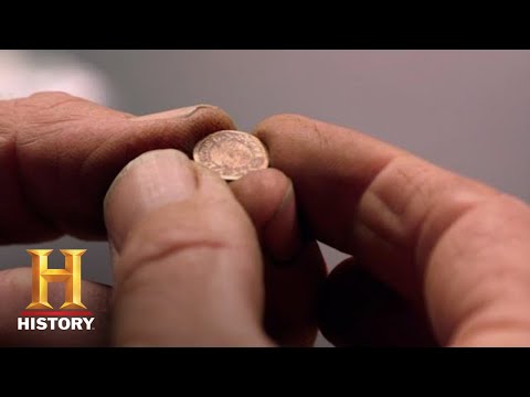 The Curse Of Oak Island: SHOCKING GOLD COIN DISCOVERED (Season 4) | History