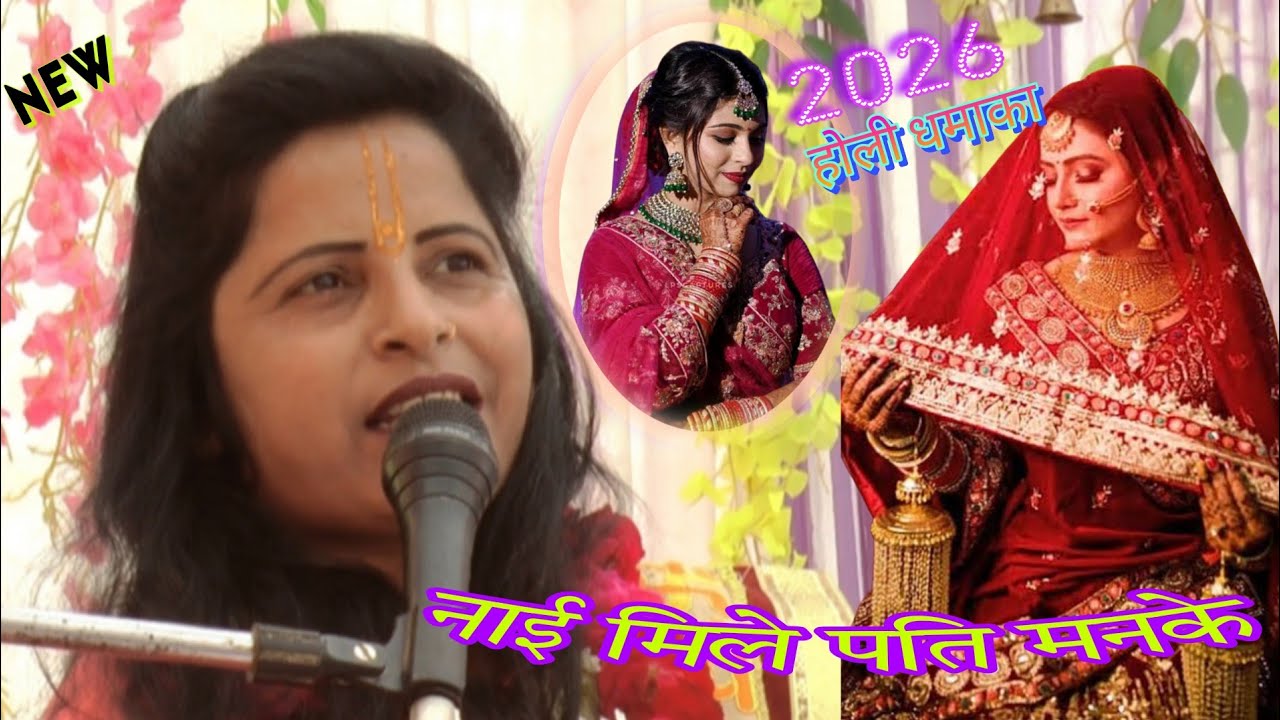 Holi |नई नवेली दुल्हन||ने पंडाल में पहुंचकर✓बुलवाई मनपसंद #होली गायक शास्त्री ||पिंकी यादव मैनपुरी||