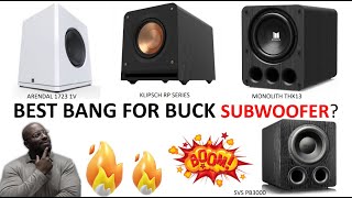 Arendal 1723v Subwoofer Review  Edge of Tomorrow Demo