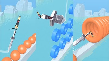 Rolly Slice! Very Satisfying And Relaxing ASMR Slicing Game