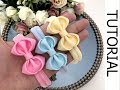 🎀 Laço Docinho - Fita n 5 / DIY Hair Ribbon Bow