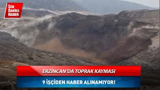 Erzincan'da Maden Ocağından Toprak Kayması... #haber