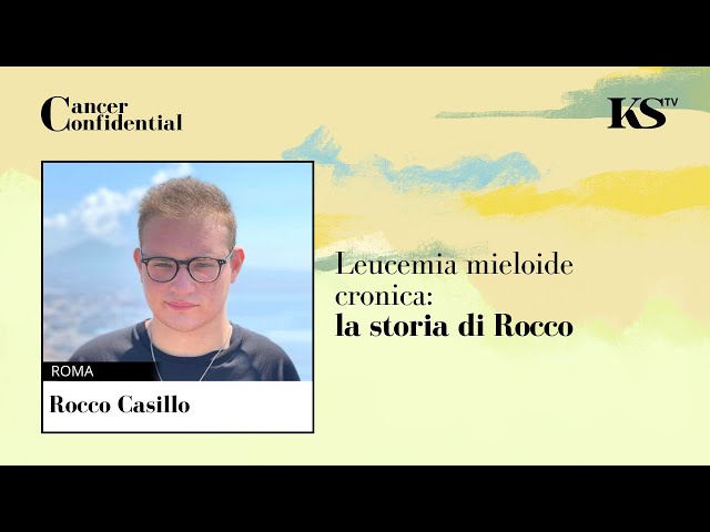 Vivo con la leucemia mieloide cronica ma continuo a vedere il mondo a colori. La storia di Rocco.