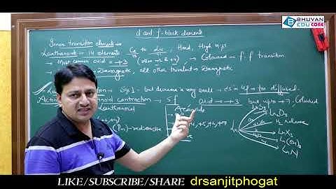 d and f block elements|part 2|class12th|cbse|neet|jee|sanjit phogat|best chemistry videos