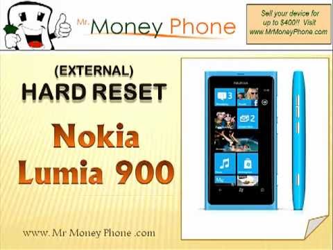 HARD RESET Nokia Lumia 900 (external) Master Reset (RESTORE to FACTORY condition) Video sell your phone for cash