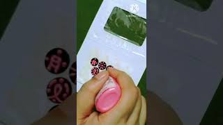 Pink liner on black bindi এরকম টিপ্ সংগ্রহ করতে ফোন  করুন 9016086436 | Pottu designs viral shorts