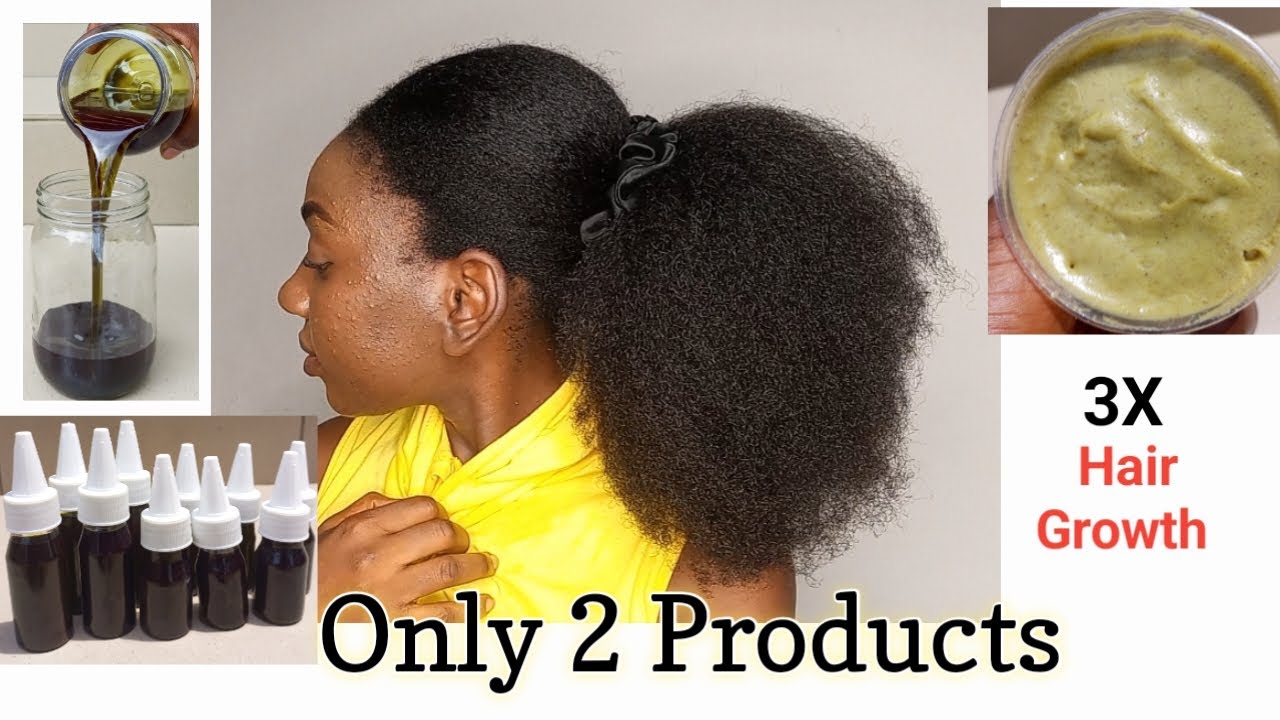 Only 2 Products to Double Your Hair Growth | Unstoppable Hair Growth ...
