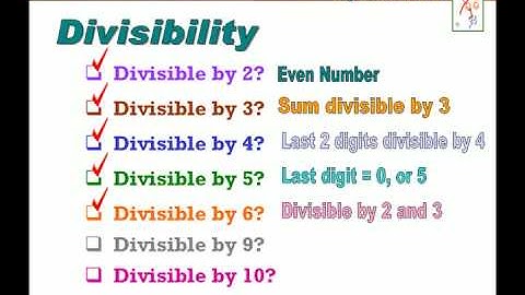 Divisibility of a Number