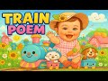 Train Poem in English: Choo‑Choo Fun with Blippi Trains