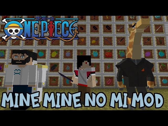 Minecraft: DEVIL FRUIT DO GELO *hie hie no mi* !! - ONE PIECE #19