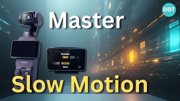 DJI Pocket 3 Slow Motion — Get Smooth, Cinematic Results!