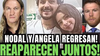 ÁNGELA AGUILAR Y CHRISTIAN NODAL DESMIENTEN A JAVIER CERIANI POR PRESUNTA INFIDELIDAD CON EL CANELO