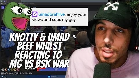 Knotty & Umad BEEF (FULL CONTEXT) ANOTHER BAN??!! | NoPixel 3.0 WL