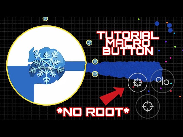 Agario 2.20.3, MACRO MOD MENU, Macro Button Tutorial, Classic and Burst, Without Root