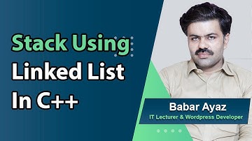 stack using linked list in c++ in urdu
