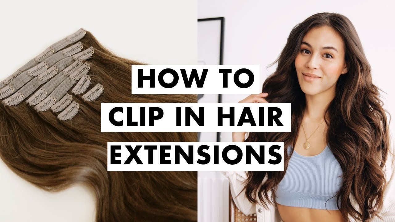 hoeveelheid verkoop Baffle gebouw How to Clip In Hair Extensions - YouTube