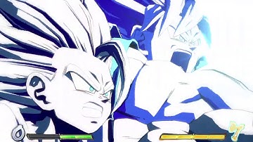 DBFZ S3 Videl & Teen Gohan team synergy (sparkless loop + sparking loop)