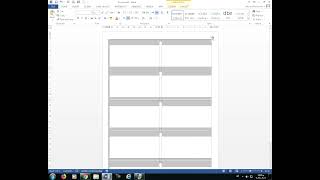 Word 2013  كيفية عمل ارقام الجلوس باستخدام دمج المراسلات